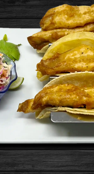 Minitacos de pescado