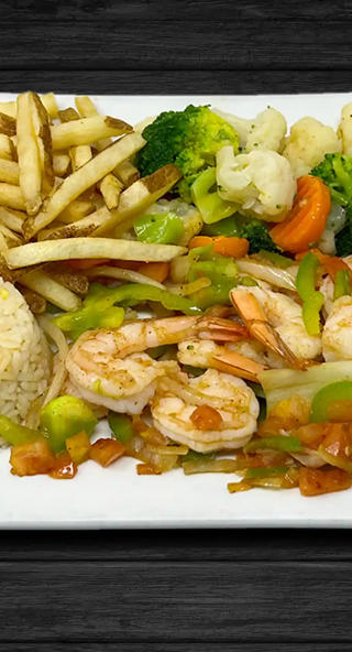Camarones al gusto